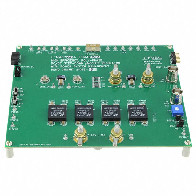 DC2106B-B DEMO BOARD LTM4676AEY
