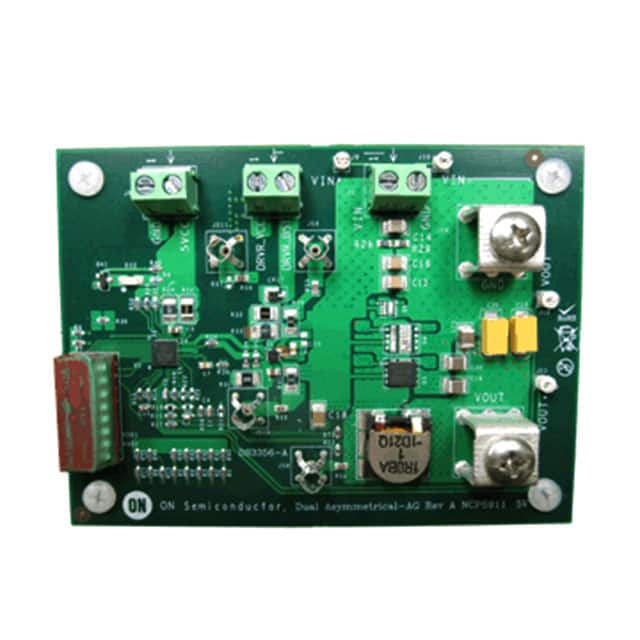 DUALASYMA5VGEVB EVAL BOARD BUCK CONV DUAL AG