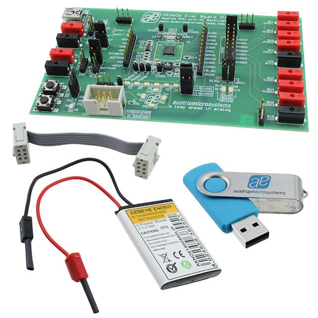 AS3606 EVAL BOARD BOARD DEMO/USB BOX FOR AS3606