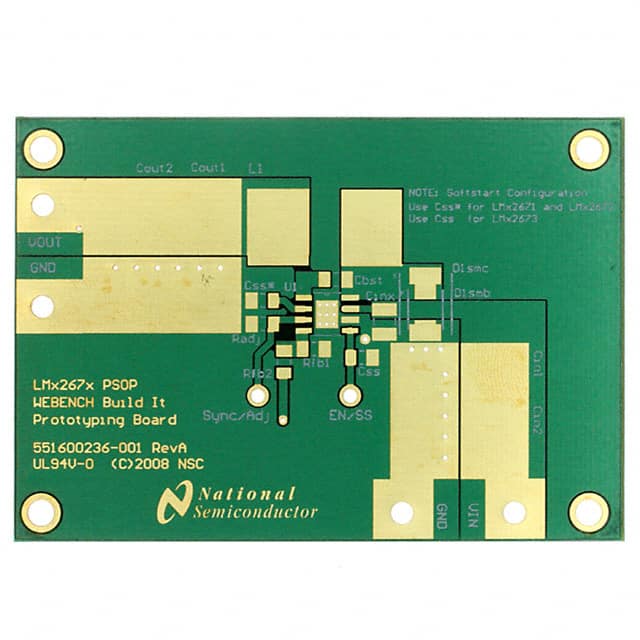 551600236-001/NOPB WEBENCH BUILD IT LM2267X 8-PSOP