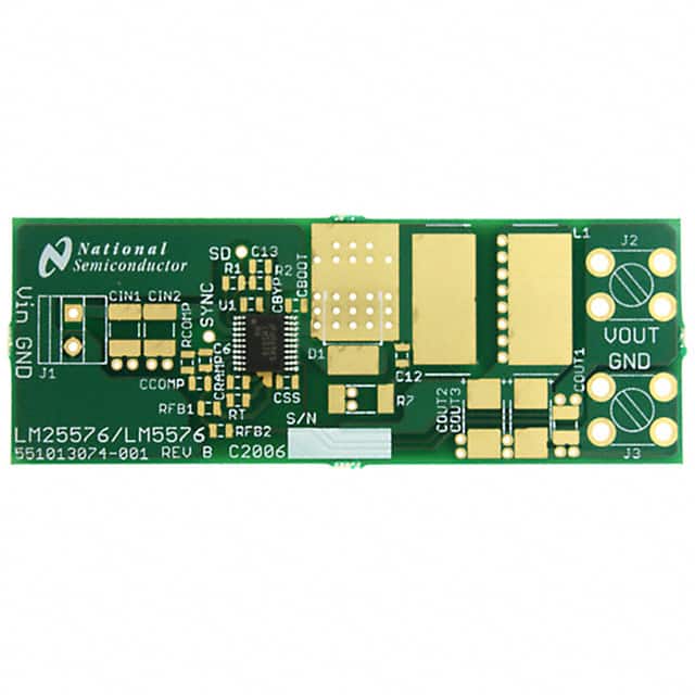 LM5576BLDT/NOPB WEBENCH BUILD IT BOARD LM5576