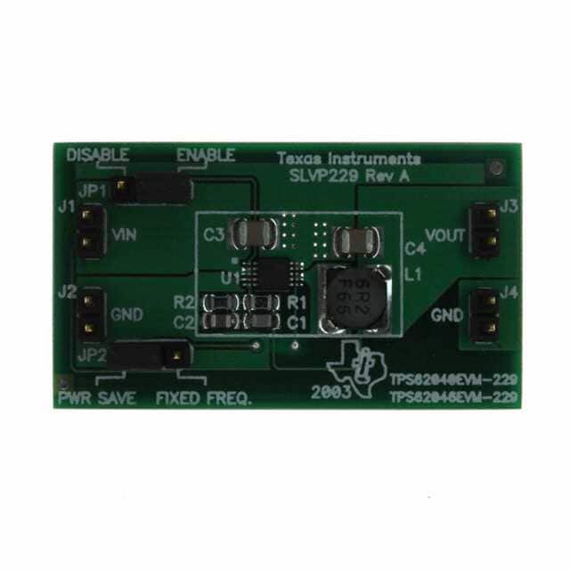 TPS62040EVM-229 EVAL MODULE FOR TPS62040-229