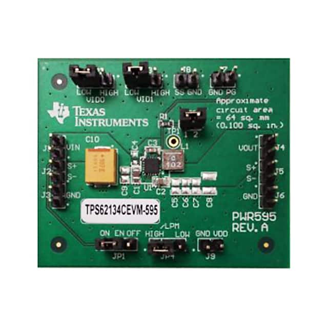 TPS62134CEVM-595 EVALUATION MODULE TPS62134C