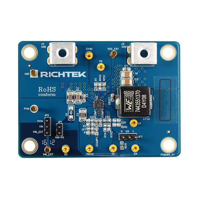 EVB_RT7298AHGQW EVAL MODULE FOR RT7298AHGQW