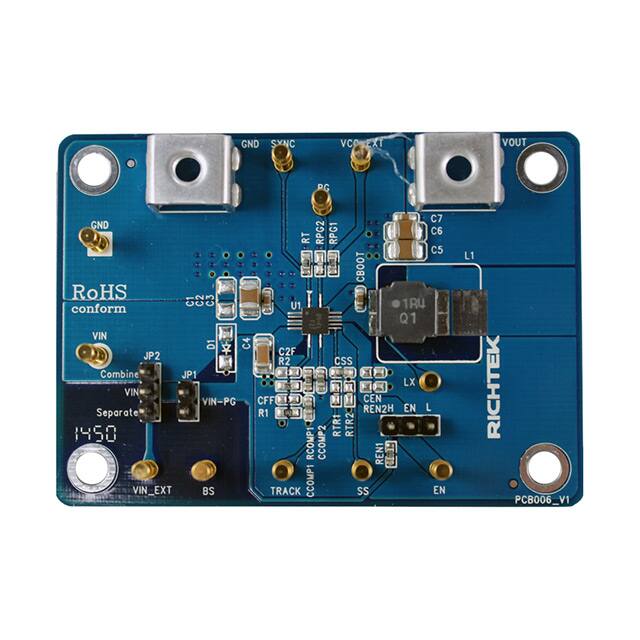 EVB_RT7298BHGQW EVAL MODULE FOR RT7298BHGQW