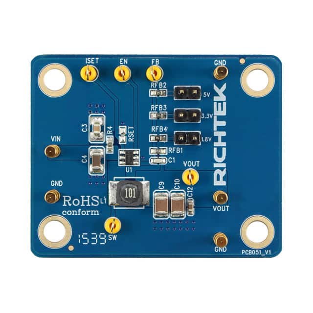 EVB_RT6208GE EVAL MODULE FOR RT6208GE