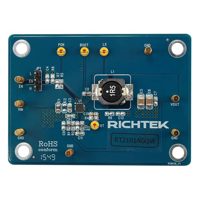 EVB_RT2101AGQW EVAL MODULE FOR RT2101AGQW