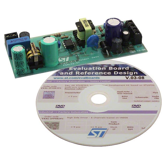 STEVAL-ISA001V1 BOARD 6W DUAL OUTPUT VIPER12A