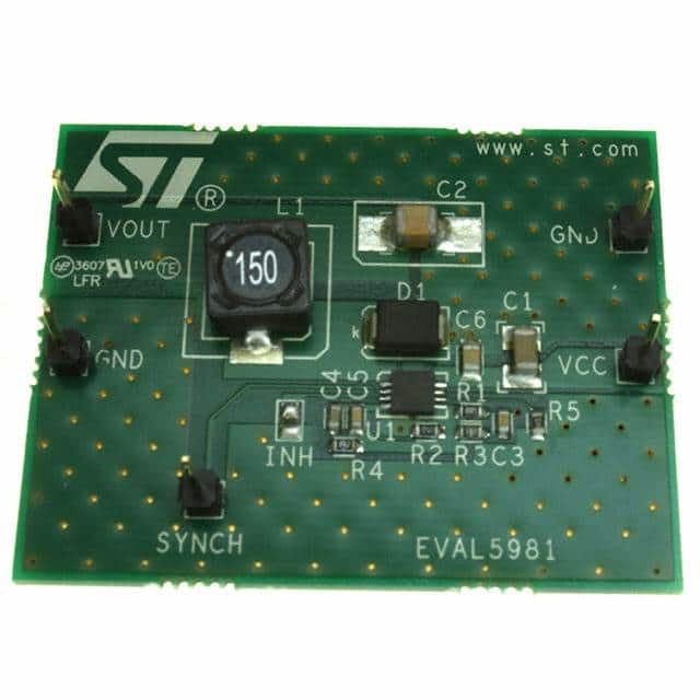 EVAL5981 BOARD EVAL FOR L5981