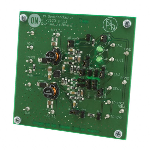 NCP3120QPBCKGEVB EVAL BOARD FOR NCP3120QPBCKG
