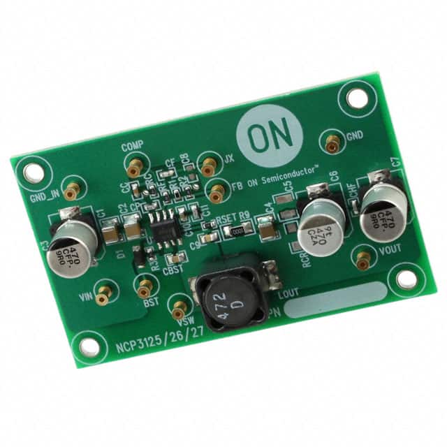NCP3125AGEVB BOARD EVAL NCP3125 4A SYNC REG