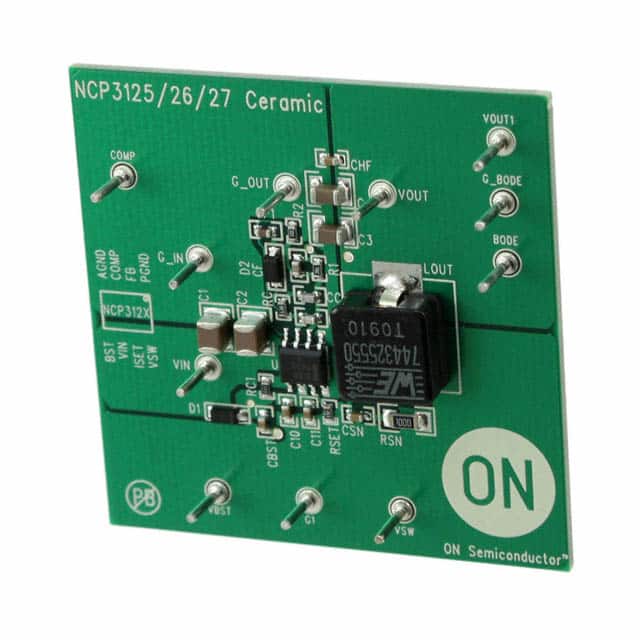 NCP3126CRAGEVB BOARD EVALUATION NCP3126 CERAMIC