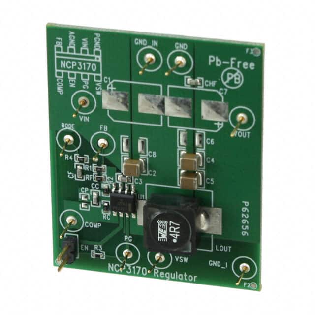 NCP3170AGEVB BOARD EVALUATION NCP3170ADR2G