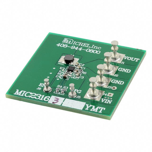 MIC23163YMT-EV EVAL BOARD 4MHZ 2A BUCK REG
