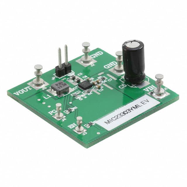 MIC23303YML-EV EVAL BOARD 4MHZ 3A BUCK REG