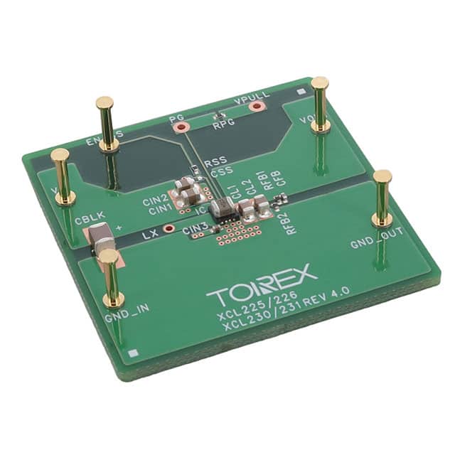 XCL231B0K1H-5V-EVB-01 EVAL BOARD FOR XCL231B0K1H