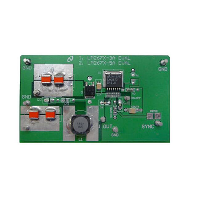 LM2673-5.0EVAL EVALUATION BOARD FOR LM2673-5.0