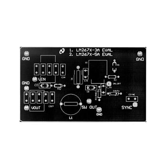 LM2679-5.0EVAL EVALUATION BOARD FOR LM2679-5.0