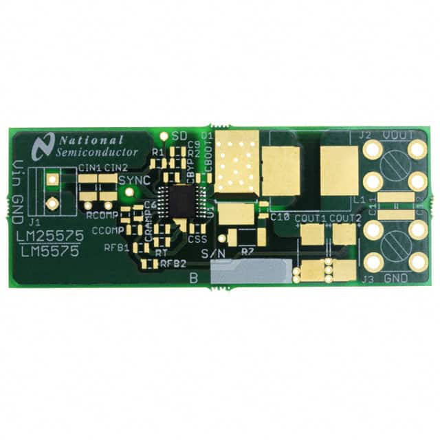 LM5575BLDT WEBENCH BUILD IT BOARD LM5575