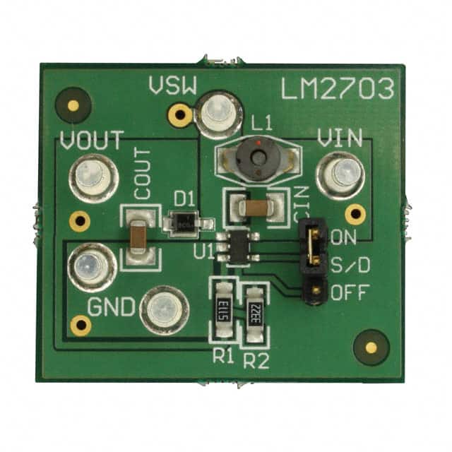 LM2703EV BOARD EVALUATION LM2703