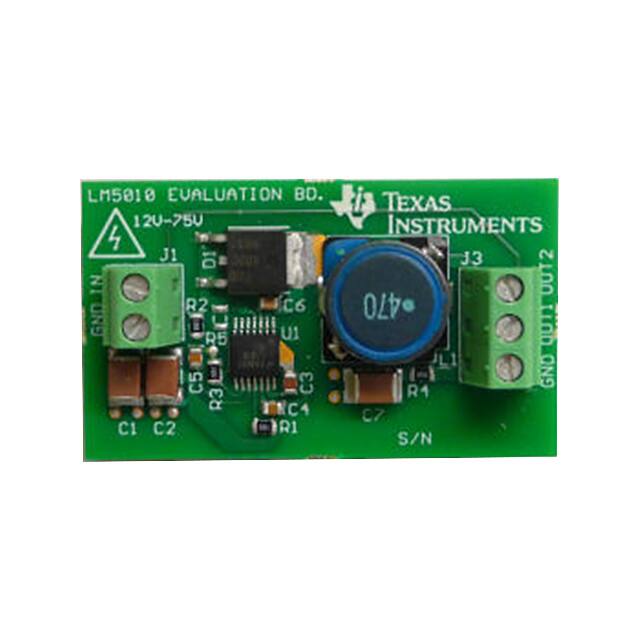 LM5010 EVAL BOARD EVALUATION LM5010