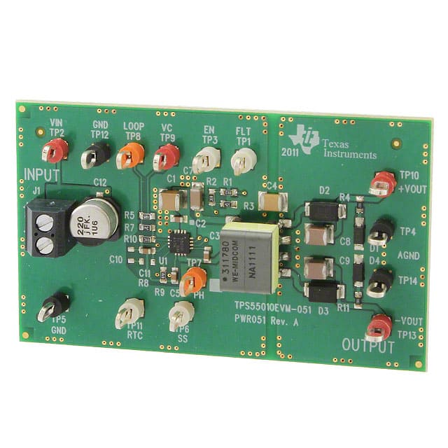 TPS55010EVM-051 EVAL MODULE FOR TPS55010-051