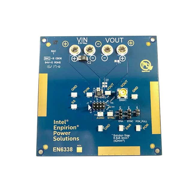 EVB-EN6338QI EVALUATION BOARD FOR ULTRA SMALL