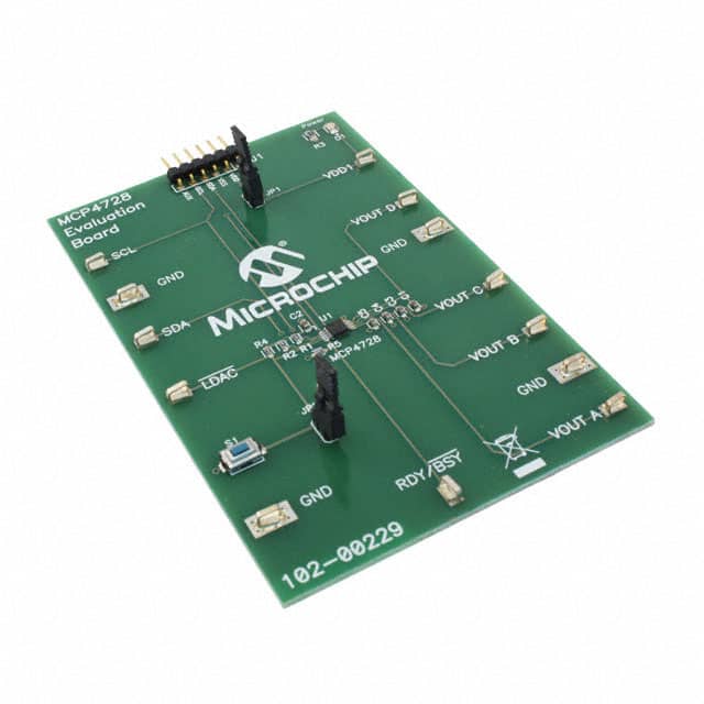 MCP4728EV BOARD EVAL 12BIT 4CH DAC MCP4728