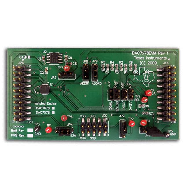 DAC7678EVM EVAL MODULE FOR DAC7678