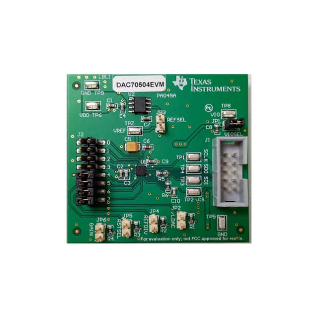 DAC70504EVM EVAL BOARD FOR DAC70504