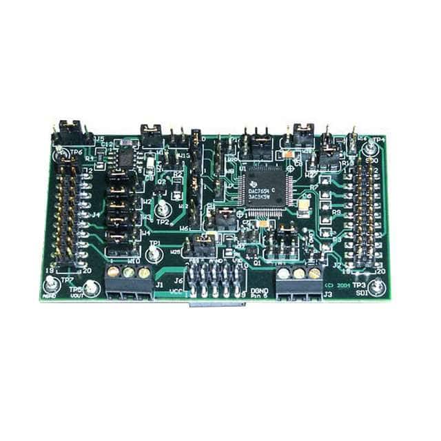 DAC7654EVM EVALUATION MODULE FOR DAC7654