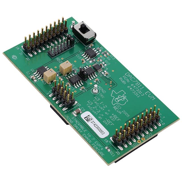 DAC7811EVM EVALUATION MODULE FOR DAC7811
