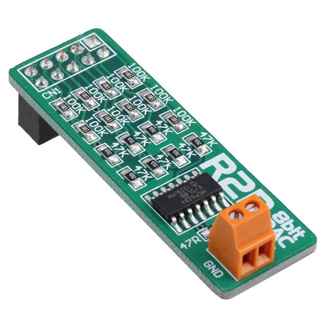 MIKROE-391 BOARD R/2R LADDER DAC CONV