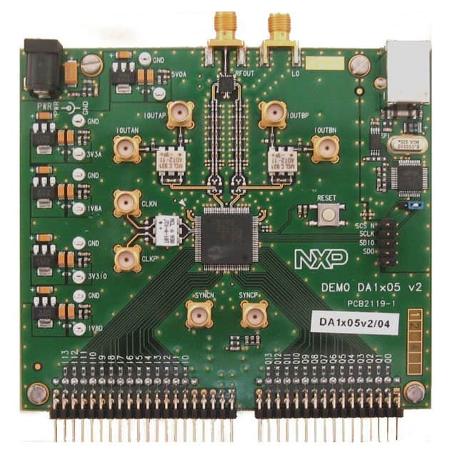 DAC1405D750/DB,598 BOARD DEMO FOR DAC1405D750
