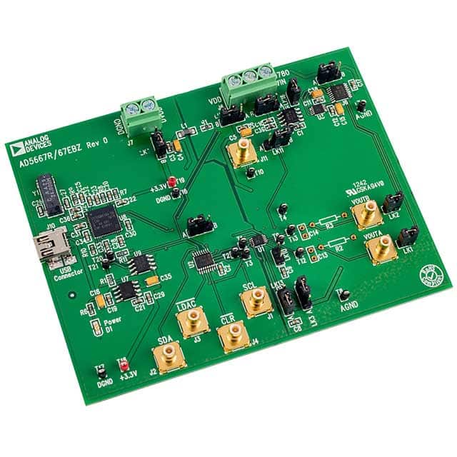 EVAL-AD5667REBZ BOARD EVAL FOR AD5667