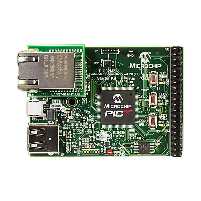 DM320007-C PIC32 STARTER KIT W/ FPU PIC32MZ