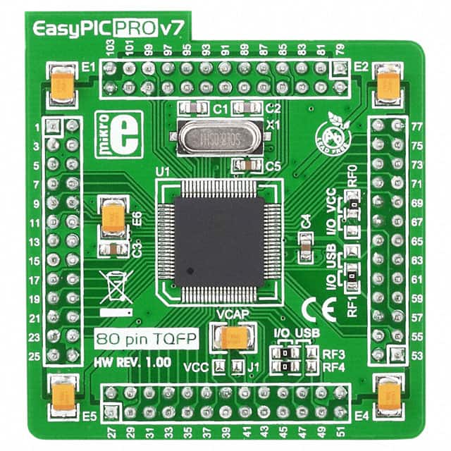MIKROE-996 EASYPIC PRO V7 PIC18F87K22 EVAL