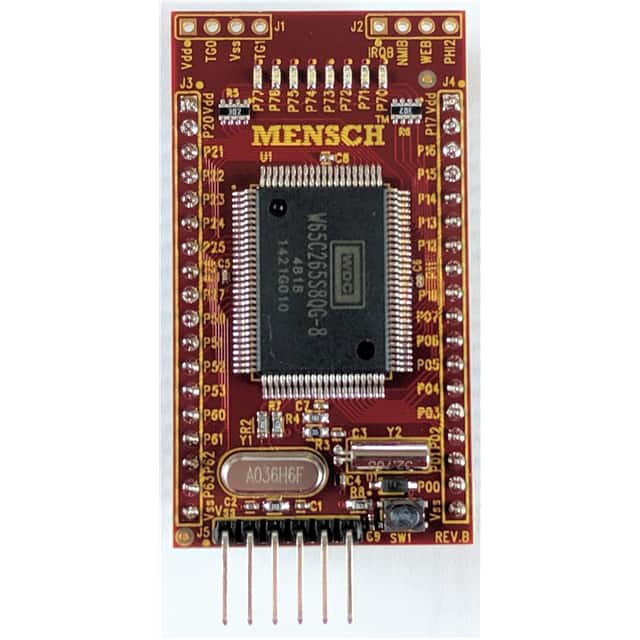 W65C265QBX W65C265S MCU MICROCOMPUTER BRD