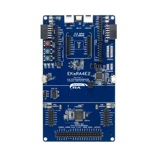 RTK7EKA4E2S00001BE EK-RA4E2 EVALUATION KIT FOR RA4E