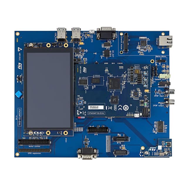 STM32MP157F-EV1 EVALUATION BOARD WITH STM32MP157