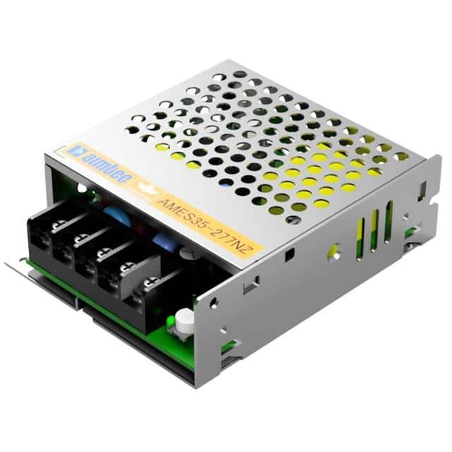 AMES35-15S277NZ-P The Aimtec AMES35-15S277NZ-P is an enclosed AC/DC converter with a 15V output, delivering 36W of power at 2.4A. It is designed for chassis mounting.