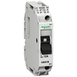GB2CB05 The Schneider Electric GB2CB05 is a 1-pole thermal magnetic circuit breaker designed for control circuit applications. It offers a 0.5A current rating and a 6.6A magnetic trip current.