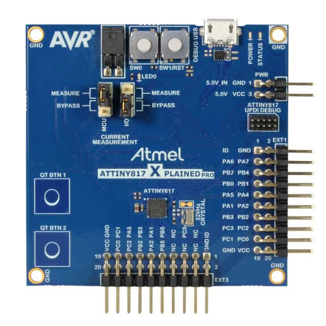 ATTINY817-XPRO XPLAINED PRO ATTINY817 EVAL BRD