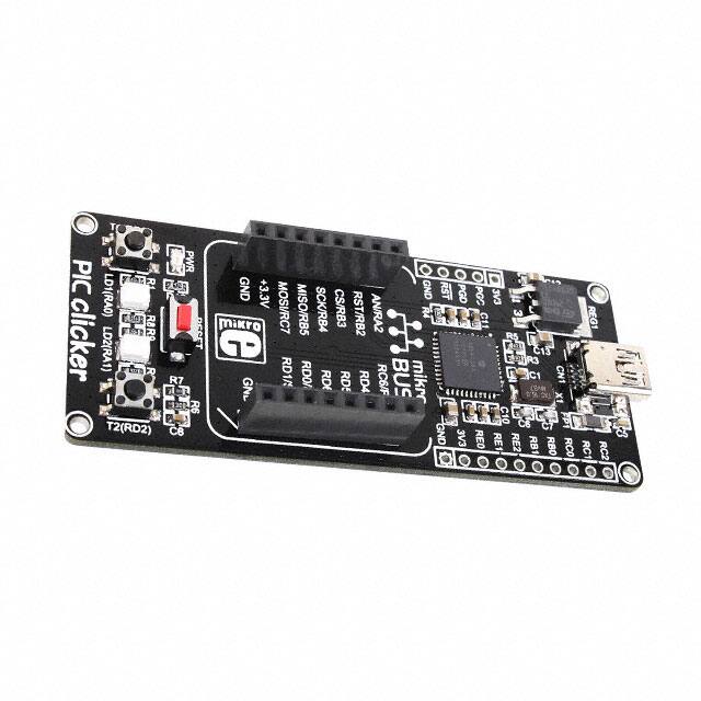 MIKROE-1487 MIKROBUS CLICK PIC18F47J53 EVAL