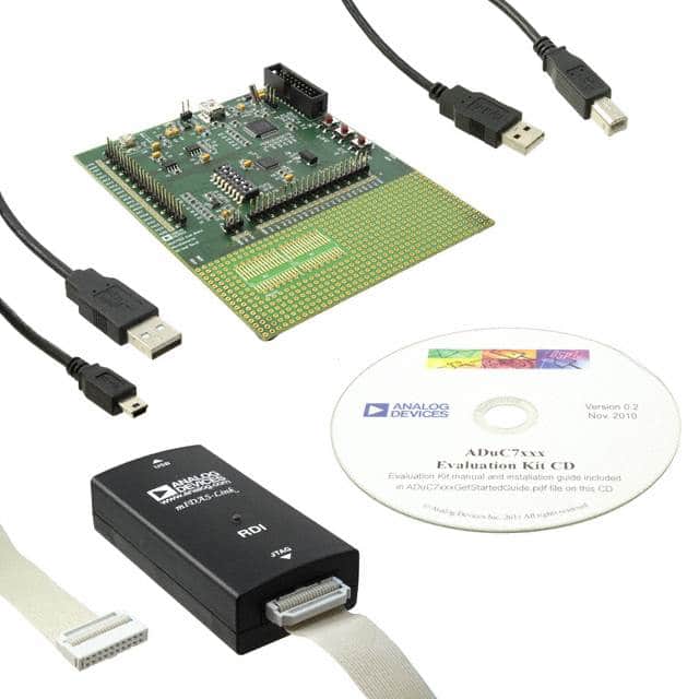 EVAL-ADUC7023QSPZ1 QUICKSTART PLUS ADUC7023 EVAL BD