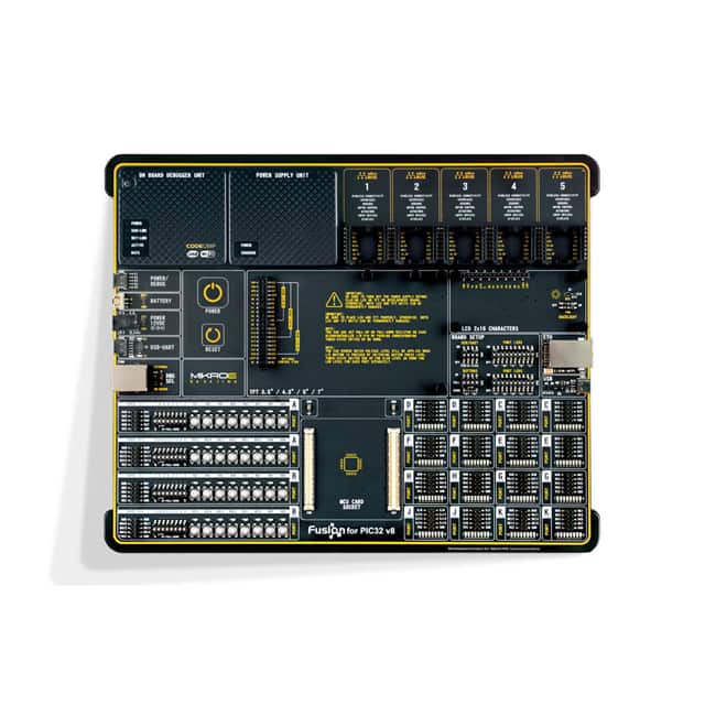 MIKROE-4372 FUSION FOR PIC32 V8 WITH PIC32MX