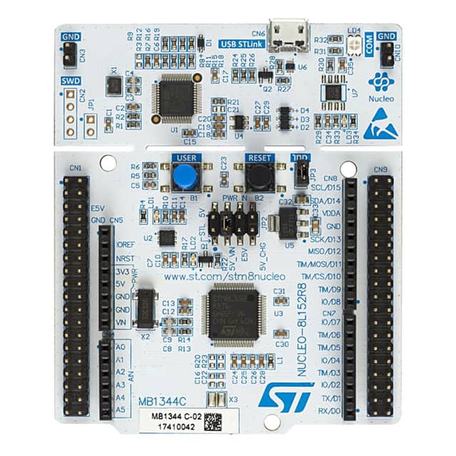 NUCLEO-8L152R8 NUCLEO-64 STM8L152R8T6 EVAL BRD