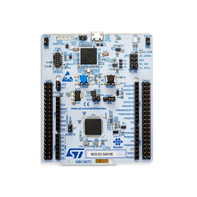 NUCLEO-G491RE STM32 NUCLEO-64 DEVELOPMENT BOAR