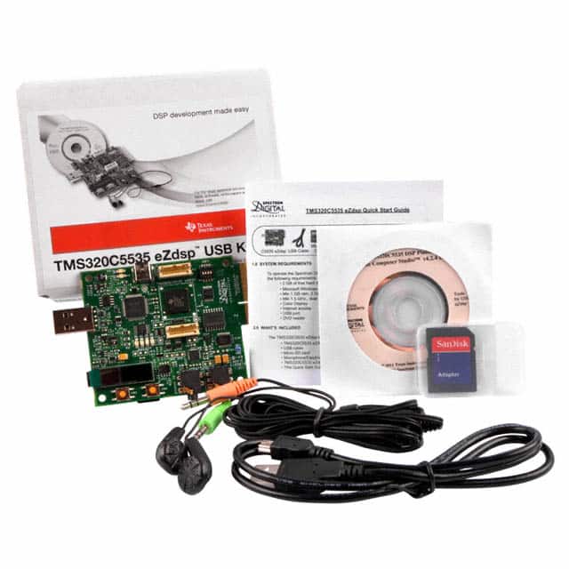 TMDX5535EZDSP EZDSP TMS320C5535 EVAL BRD