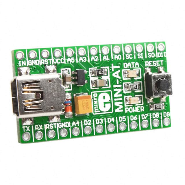MIKROE-671 MINI-AT ATMEGA328 EVAL BRD